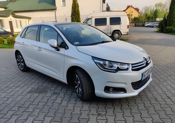 Citroen C4 cena 49000 przebieg: 111000, rok produkcji 2018 z Warszawa małe 211